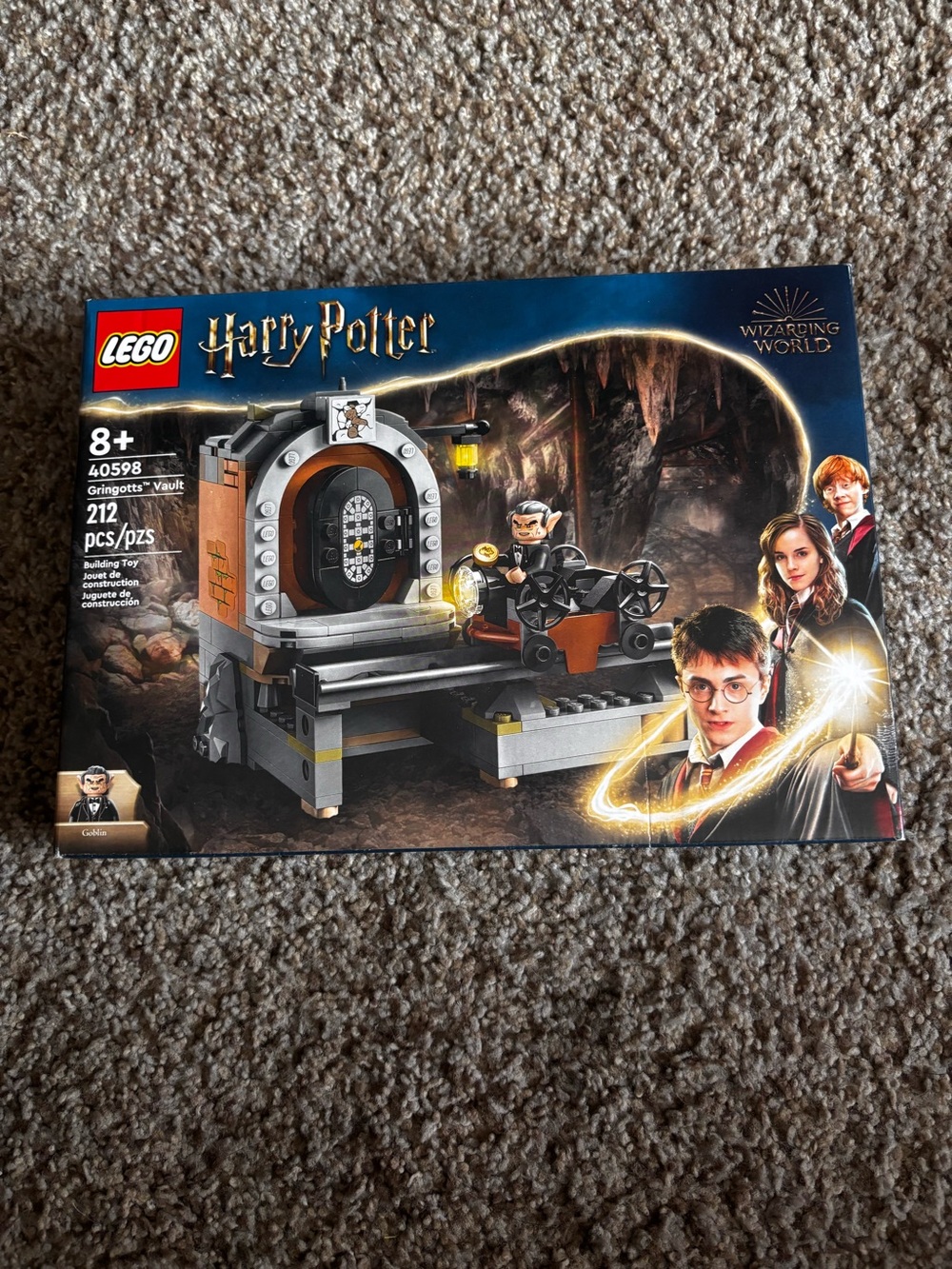LEGO Harry Potter Gringotts Vault Playset - Brown, Gray, Black
